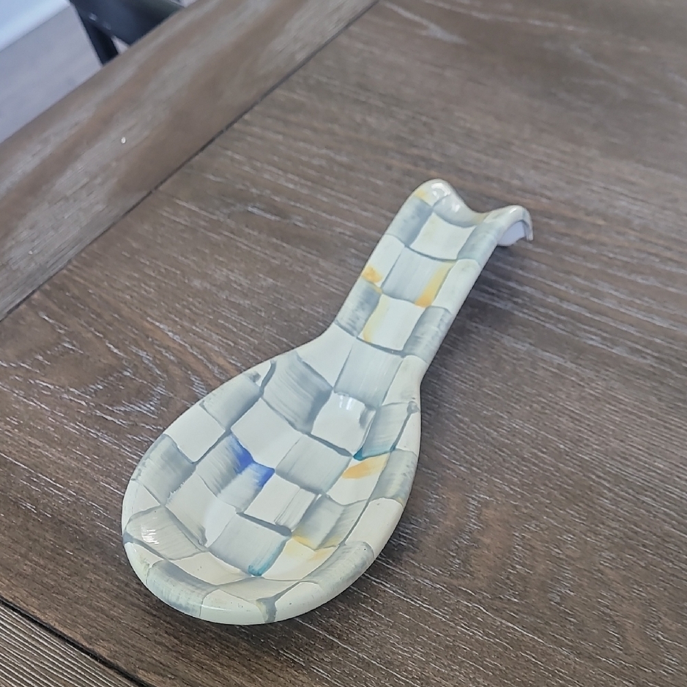 Checkered Spoon Rest